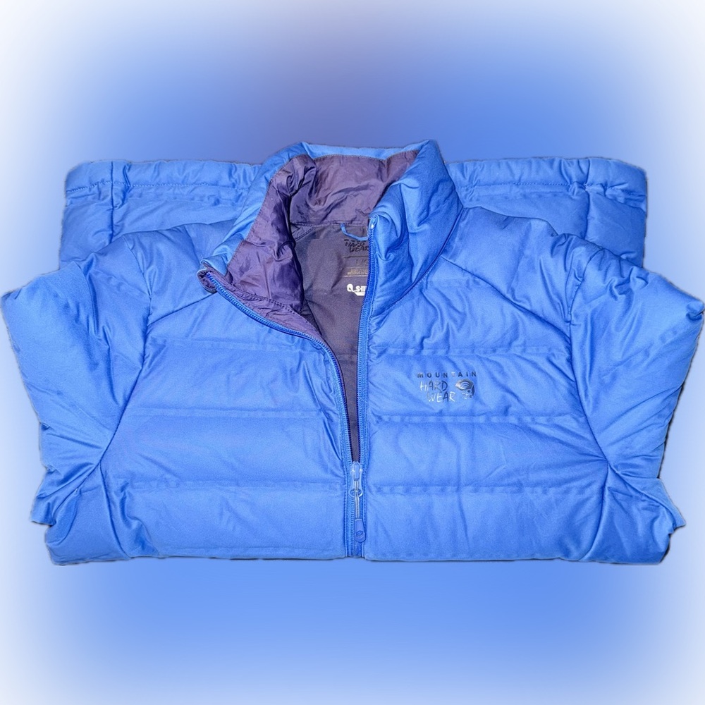 Mountain Hardwear Blue/Purple 750 Down